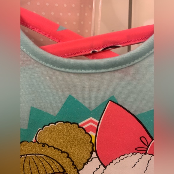 Girls size 4 two piece shirt set. LOL SURPRISE brand. Says TOTAL Q.T. On front - Picture 4 of 17